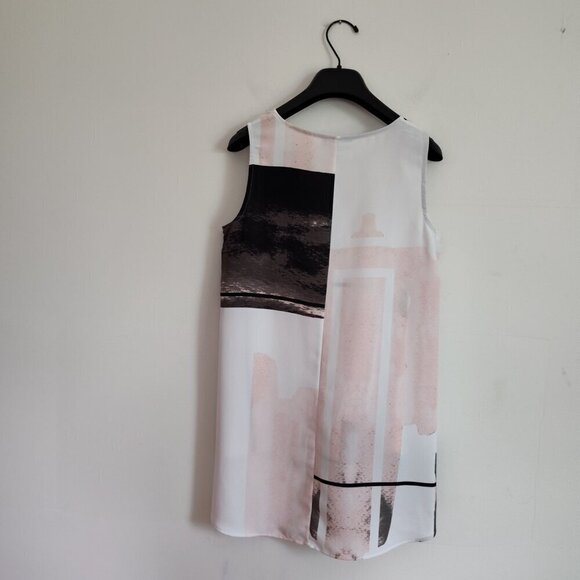 Ladies Petite SZ 6P Alfani White/Pink/Multi Color Tunic - Picture 3 of 4